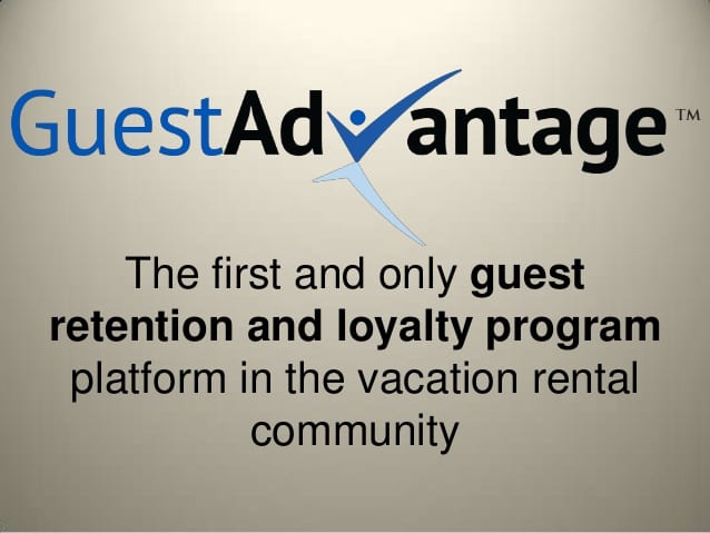 Rewards Program for Vacation Rentals