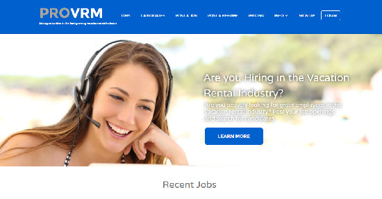 Jobs for the Vacation Rental Industry