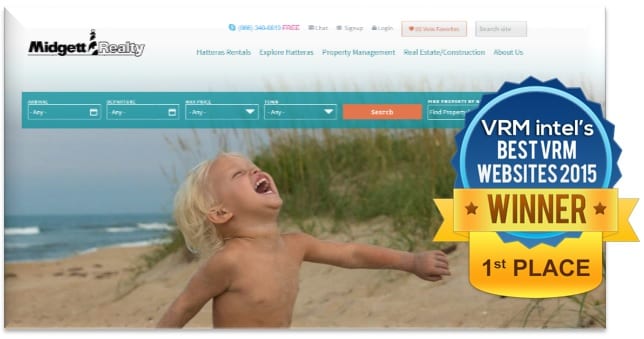 Midgett Realty by Bluetent Wins Best VRM Website 2015 -VRM Intel