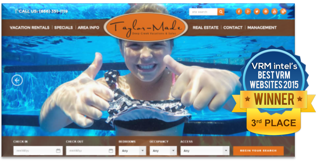 Taylor Made Vacations Wins Top 5 VRM Websites -VRM Intel