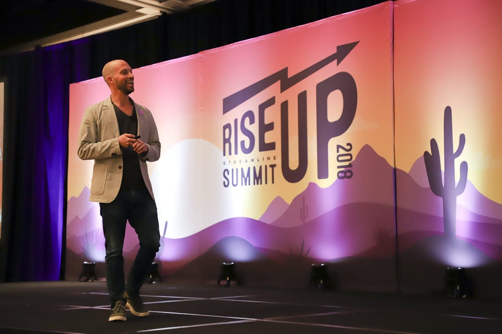 VRMB Founder and Sense of Place Host Matt Landau at the 2018 Streamline Summit